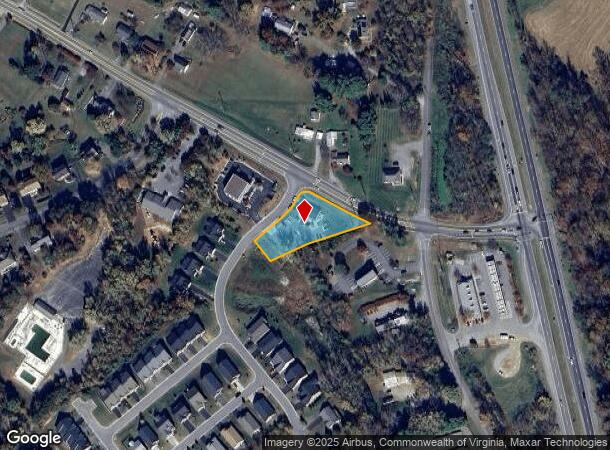 674 Teresa Ln, Roanoke, VA Parcel Map