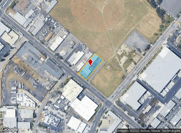 12807 Los Nietos Rd, Santa Fe Springs, CA Parcel Map