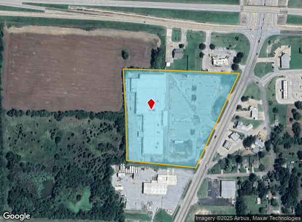  2225 N Center St, Bonham, TX Parcel Map