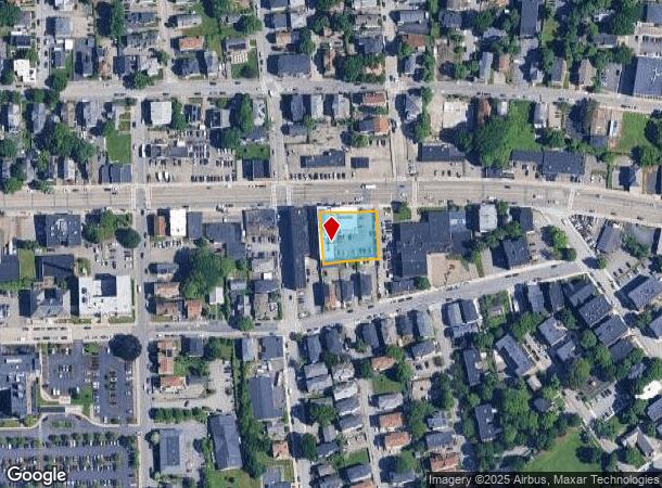  126 Chandler St, Worcester, MA Parcel Map
