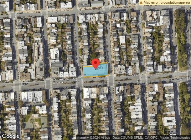  5200 Geary Blvd, San Francisco, CA Parcel Map