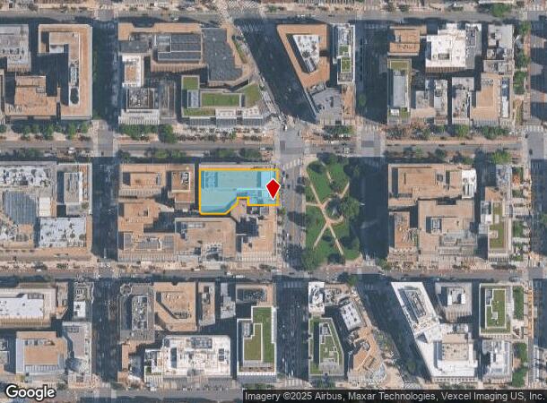 912 17Th St Nw, Washington, DC Parcel Map