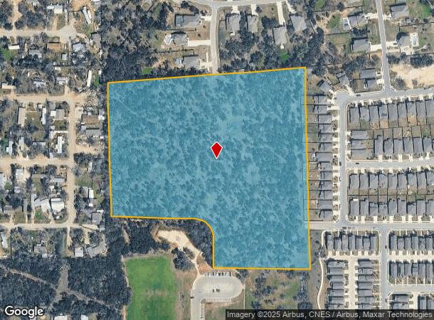 Founders Park Rd, Dripping Springs, TX Parcel Map