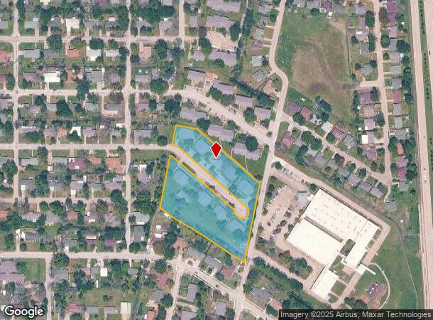  421 E 7Th St, Kaufman, TX Parcel Map