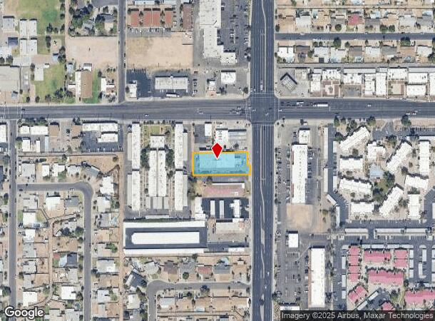  424 S Gilbert Rd, Mesa, AZ Parcel Map