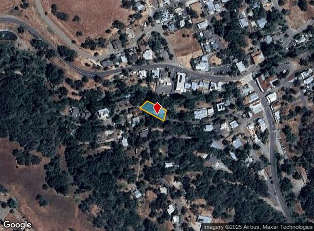  10645 Fleehart St, Amador City, CA Parcel Map