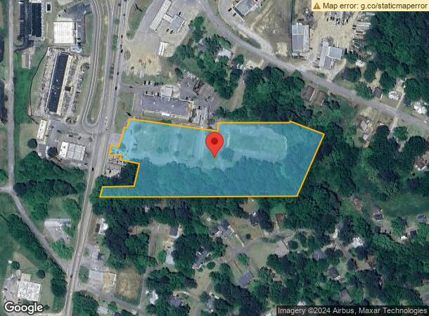  1401 Roebuck Dr, Meridian, MS Parcel Map