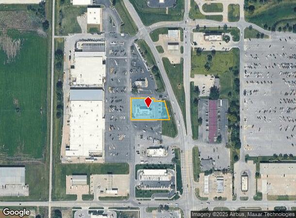  2160 S Princeton Circle Dr, Ottawa, KS Parcel Map