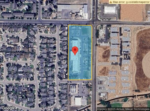  1555 N Farmersville Blvd, Farmersville, CA Parcel Map