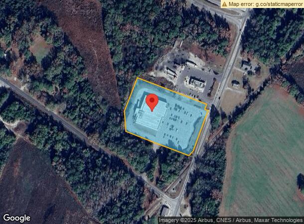  621 N Patterson St, Maxton, NC Parcel Map