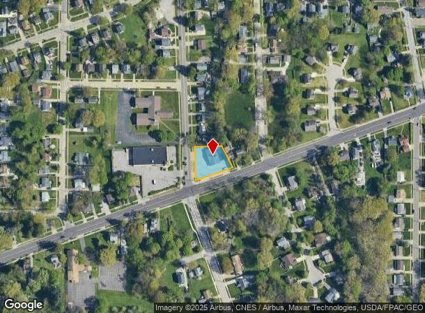  1027 Vernon Odom Blvd, Akron, OH Parcel Map