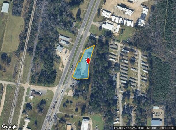  910 N Temple Dr, Diboll, TX Parcel Map