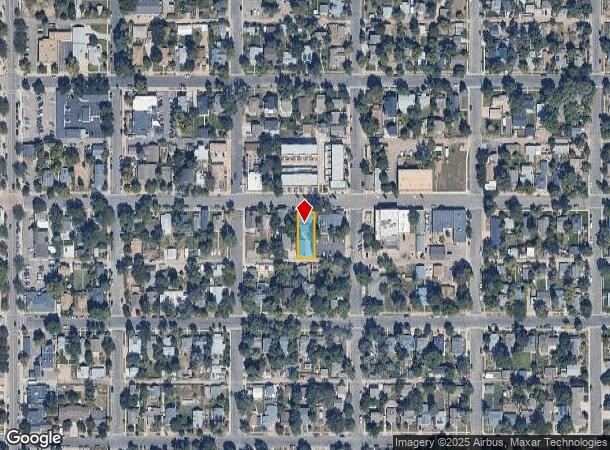 308 E Simpson St, Lafayette, CO Parcel Map