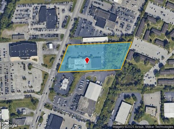  2600 W Henrietta Rd, Rochester, NY Parcel Map