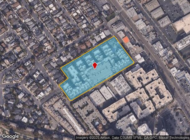  3221 Carter Ave, Marina Del Rey, CA Parcel Map