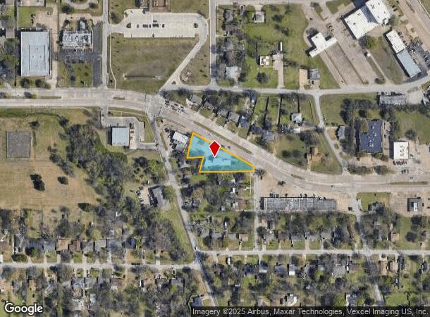 414 W Pleasant Run Rd, Lancaster, TX Parcel Map