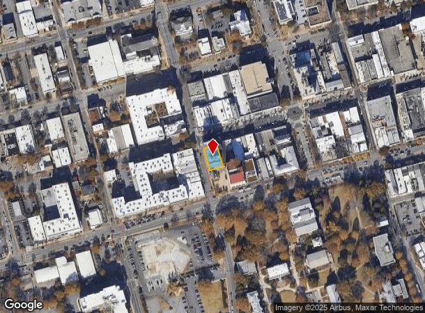  110 E Clayton St, Athens, GA Parcel Map