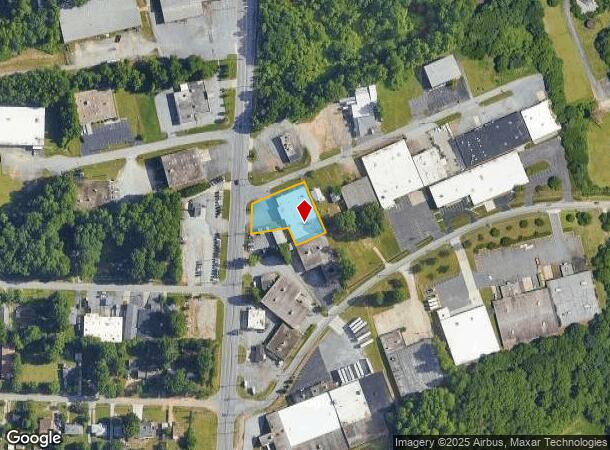  2101 W Green Dr, High Point, NC Parcel Map