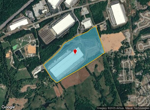  705 Braselton Industrial Blvd, Braselton, GA Parcel Map