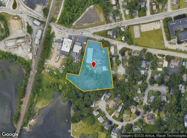  3600 W Shore Rd, Warwick, RI Parcel Map