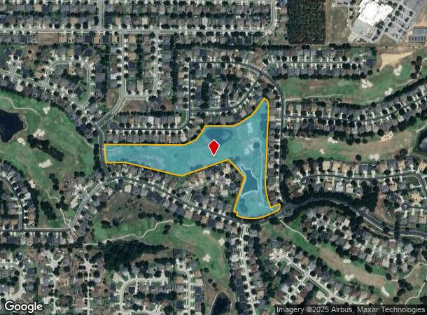 Derby Gln, Clermont, FL Parcel Map