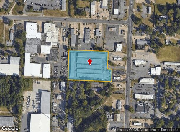 6100 Leon Cir, Little Rock, AR Parcel Map