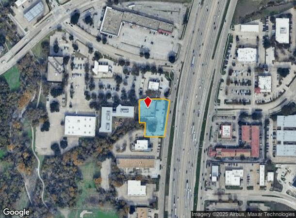  1861 N Central Expy, Plano, TX Parcel Map