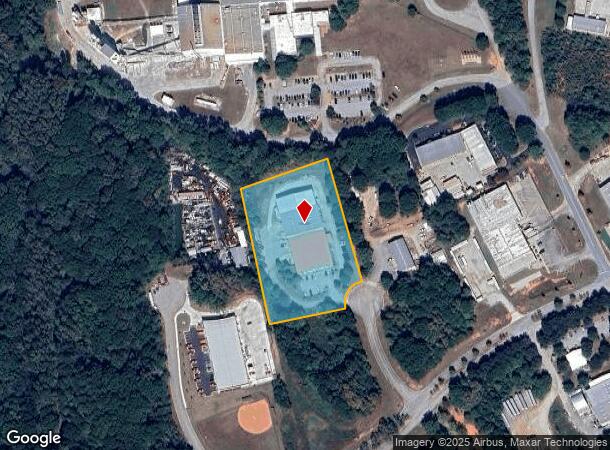  9125 N Park Dr, Covington, GA Parcel Map