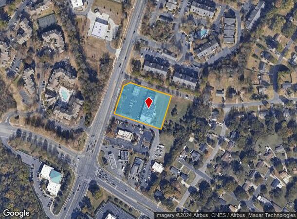  7705 S Tryon St, Charlotte, NC Parcel Map