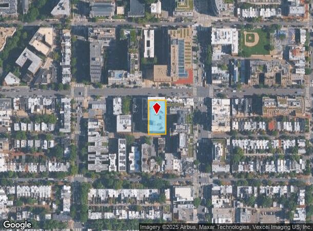 1420 U St Nw, Washington, DC Parcel Map