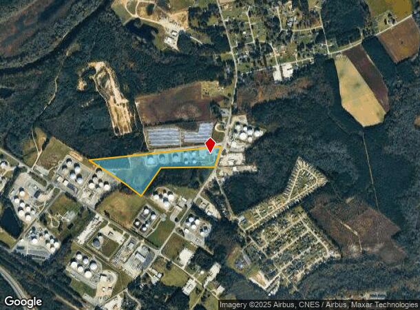 4383 Buffalo Rd, Selma, NC Parcel Map