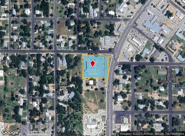 704 S Adams St, Fredericksburg, TX Parcel Map