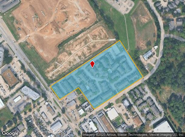 15414 Kuykendahl Rd, Houston, TX Parcel Map