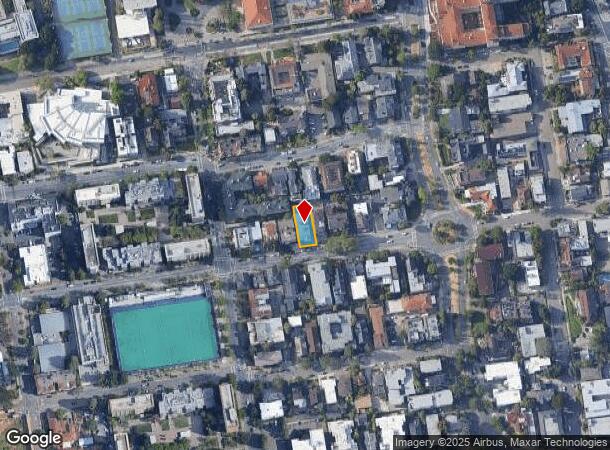  2717 Channing Way, Berkeley, CA Parcel Map