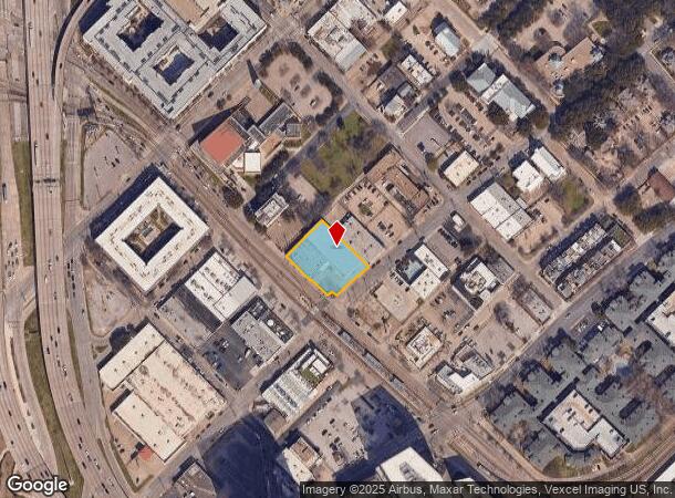  606 N Good Latimer Expy, Dallas, TX Parcel Map