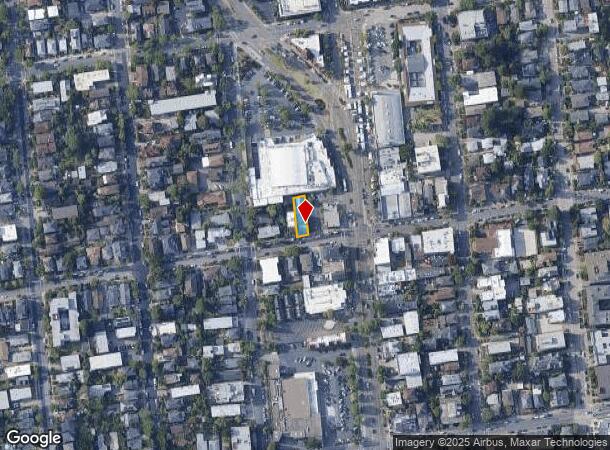 2085 Vine St, Berkeley, CA Parcel Map