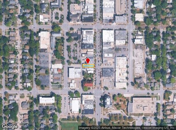  1029 Massachusetts St, Lawrence, KS Parcel Map