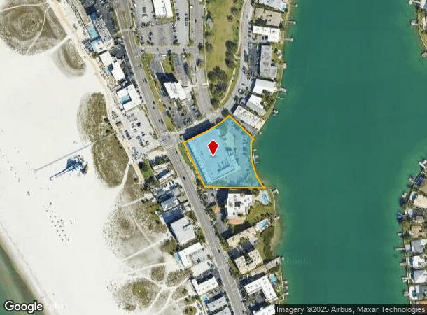  10359 Gulf Blvd, Treasure Island, FL Parcel Map