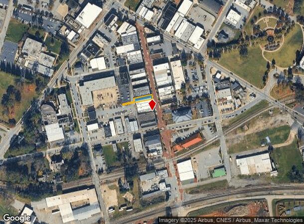 222 Trade St, Greer, SC Parcel Map