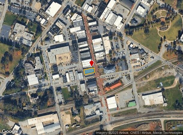 222 Trade St, Greer, SC Parcel Map