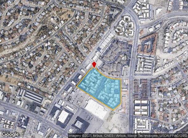  6022 Caprock Ct, El Paso, TX Parcel Map