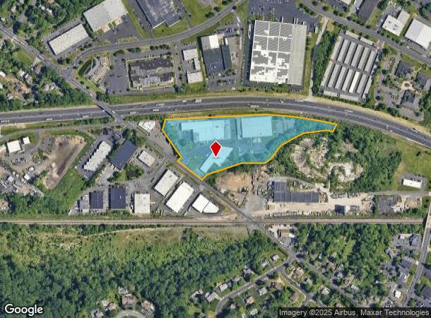 725 County Line Rd, Huntingdon Valley, PA Parcel Map
