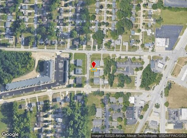 890 Bryant Ave, Berea, OH Parcel Map