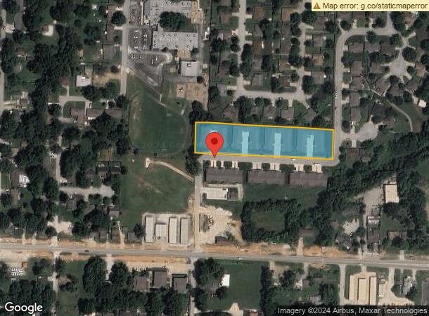  501 E Gold St, Nixa, MO Parcel Map