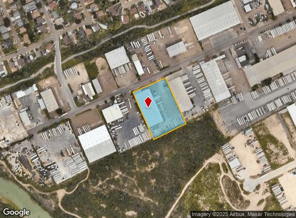  210 Flecha Ln, Laredo, TX Parcel Map