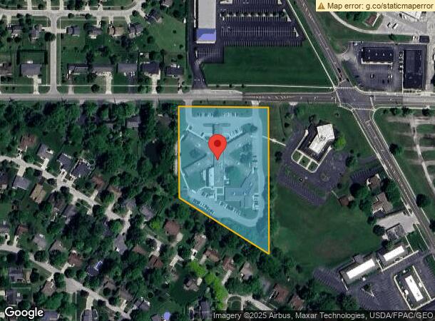  1021 W Poe Rd, Bowling Green, OH Parcel Map