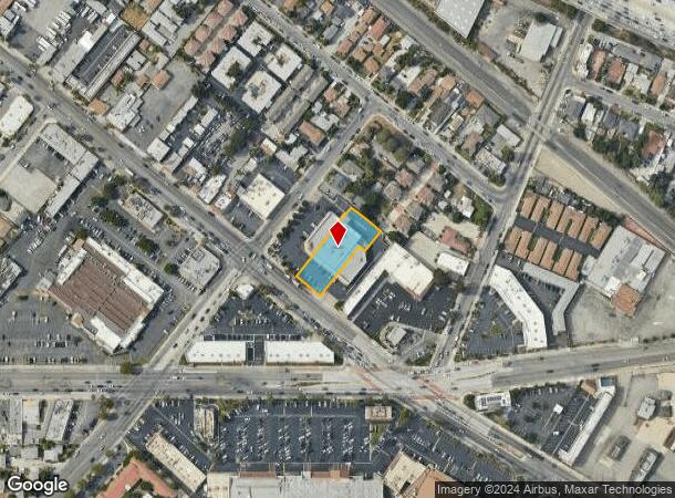  11907 Valley Blvd, El Monte, CA Parcel Map