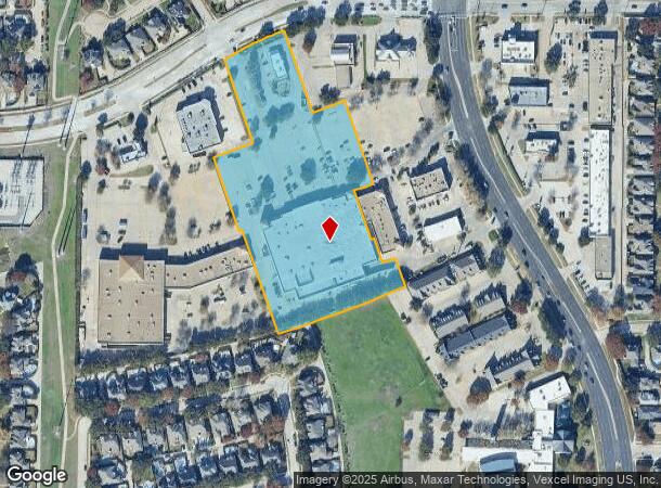  4100 Legacy Dr, Plano, TX Parcel Map