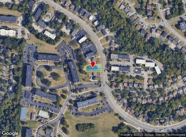  2723 Queen City Ave, Cincinnati, OH Parcel Map