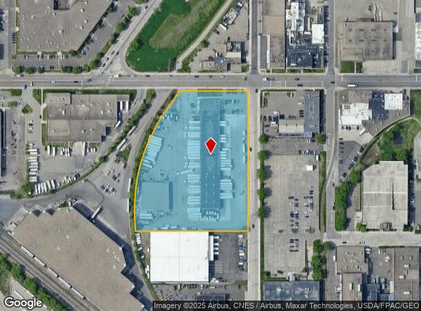  1912 Broadway St Ne, Minneapolis, MN Parcel Map